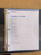 Load image into Gallery viewer, Custom Estate Organizer Physical Binder